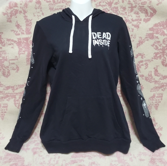 midnight hour Jackets & Blazers - Hoodie shirt. Dead inside.